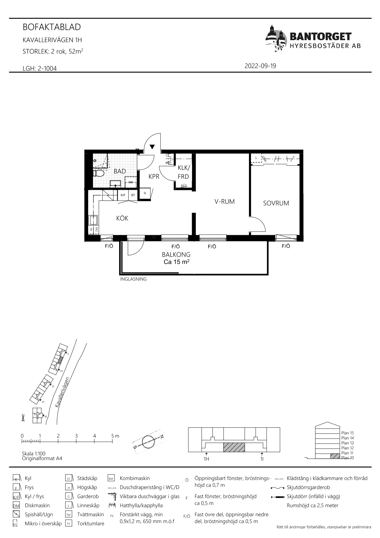 Lägenhet, 2 rooms, 52 sqm, Sundbyberg – bild 2