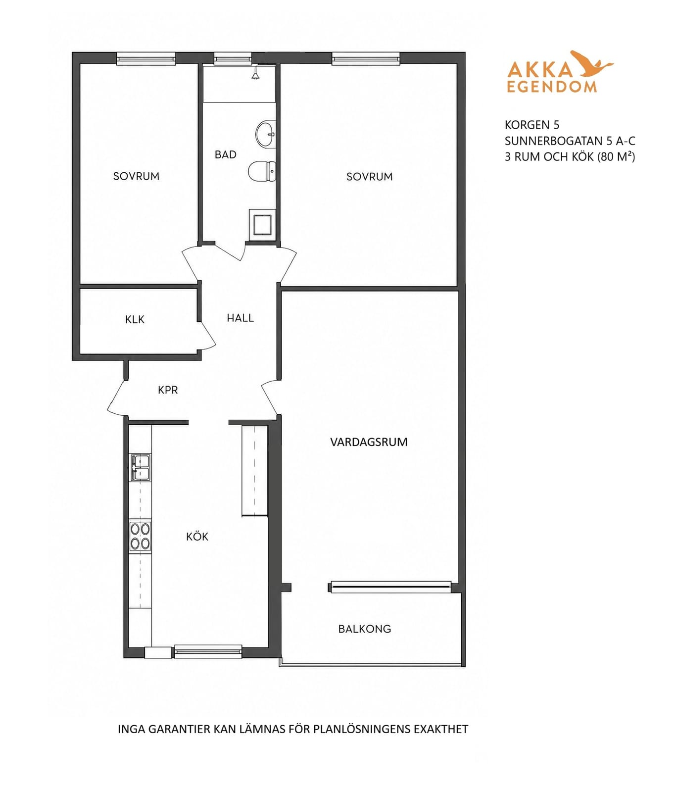 3 rok · 80 m² i Örkelljunga  – bild 4