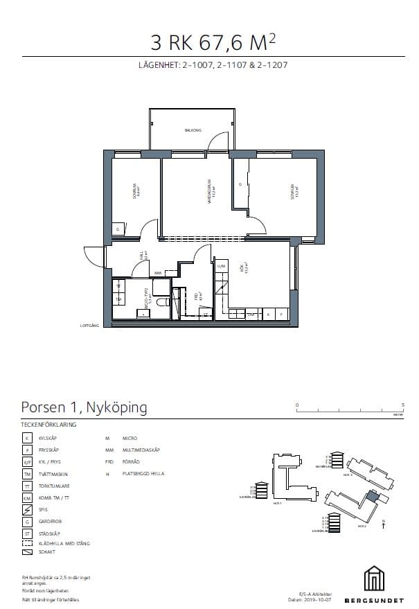 3 rok · 67 m² i Nyköping – bild 7