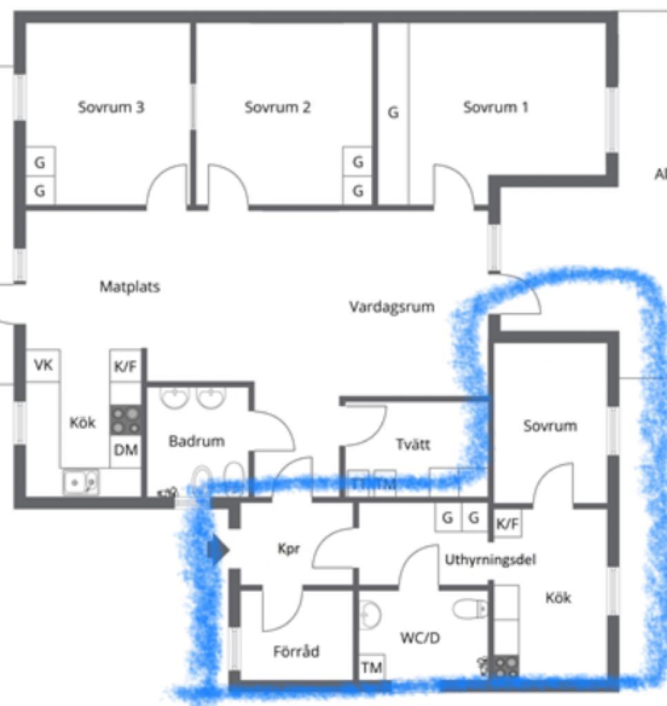 Duplex, 2 rooms, 30 sqm, Bålsta – Bålsta