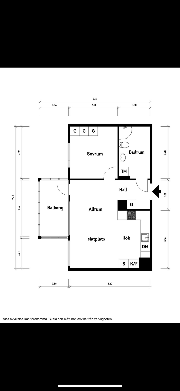 2 rok · 46 m² i Göteborg – bild 8