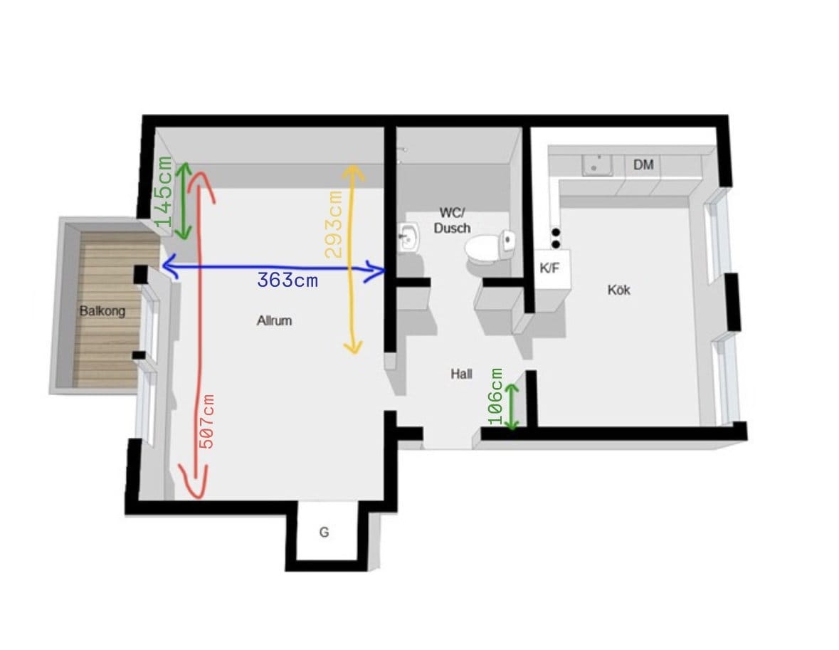 1 rok · 35 m² i Johanneshov – bild 12