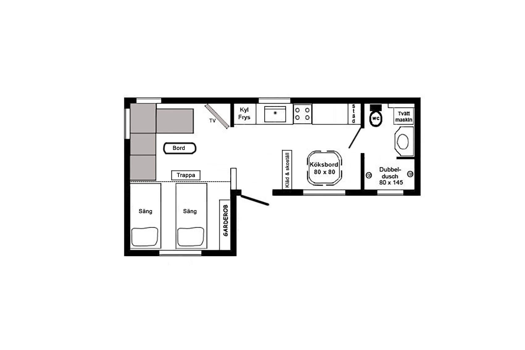 2 rok · 35 m² i Jönköping – bild 2