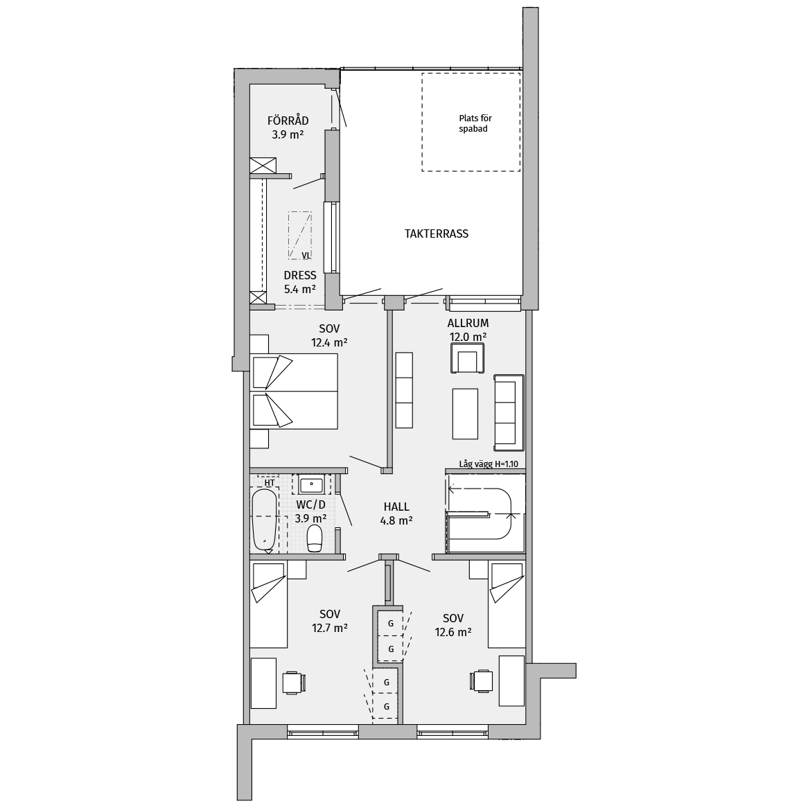 Radhus, 5 rooms, 150 sqm, Malmö – bild 6