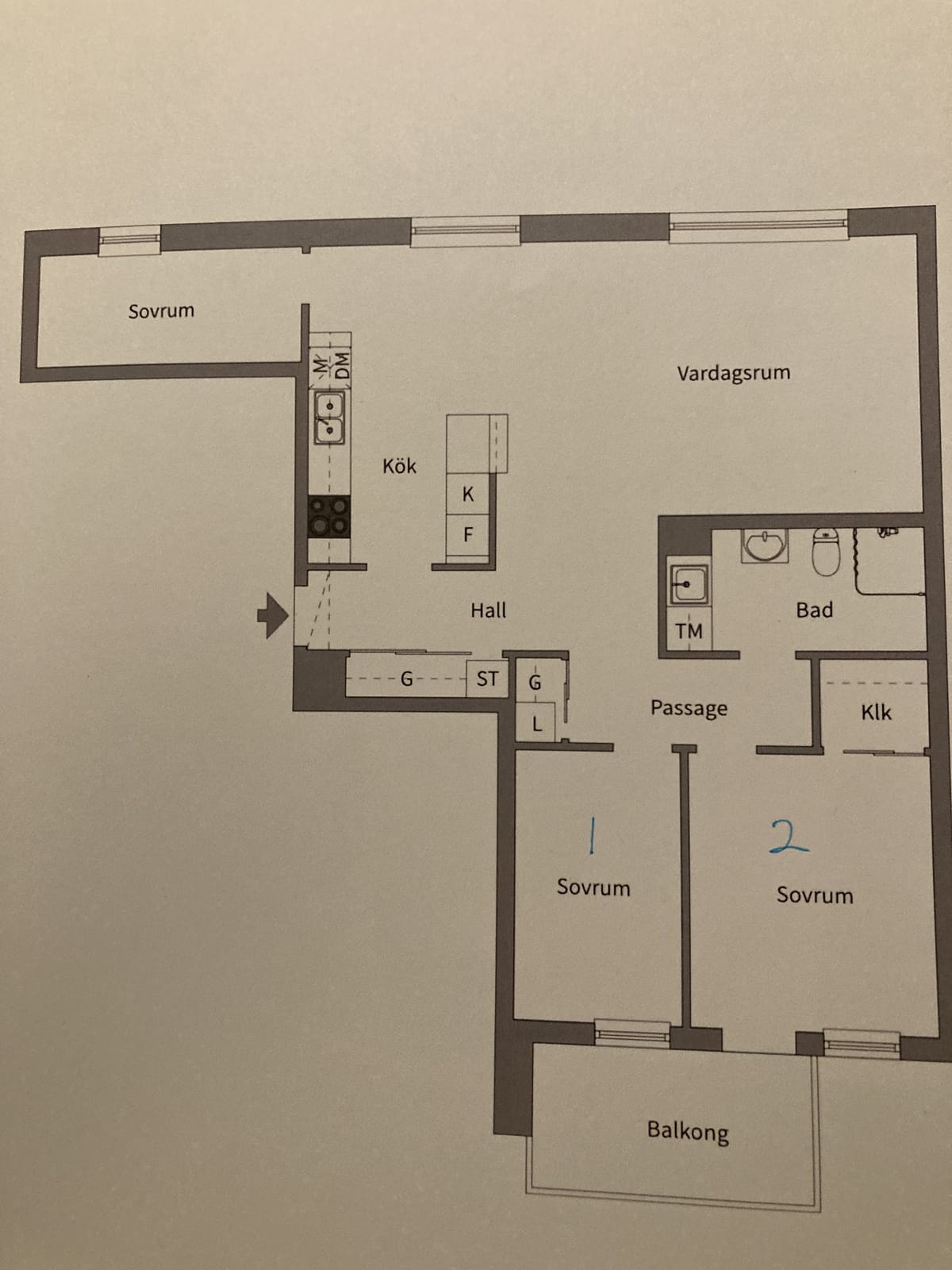 Lägenhet, 1 rooms, 9 sqm, Uppsala