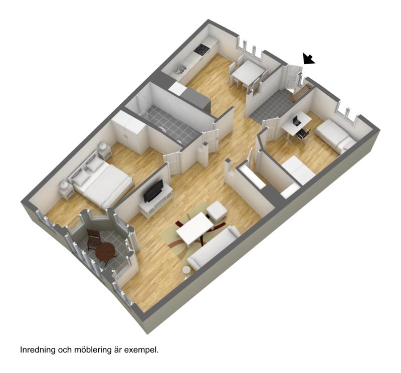 3 rok · 82 m² i Borås – bild 9