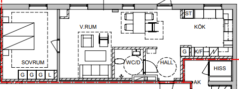 2 rok · 68 m² i Sandviken – bild 13