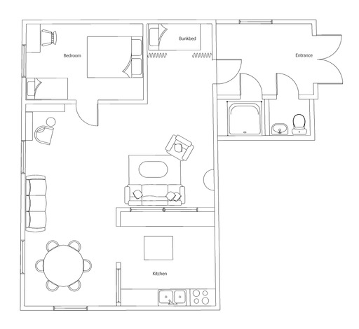 Lägenhet, 3 rooms, 75 sqm, Fjällbacka – bild 19