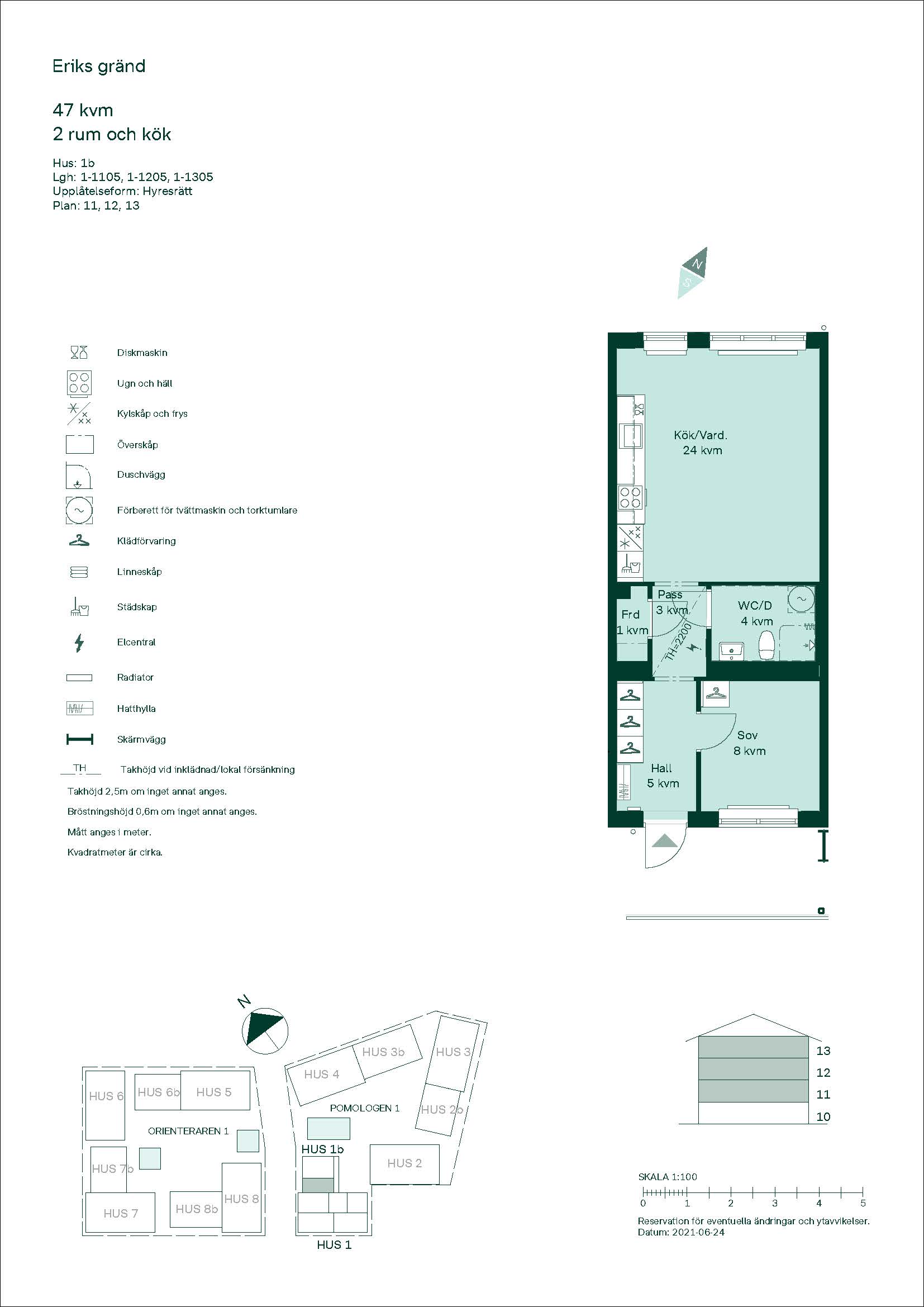 2 rok · 47 m² i Sigtuna – bild 18