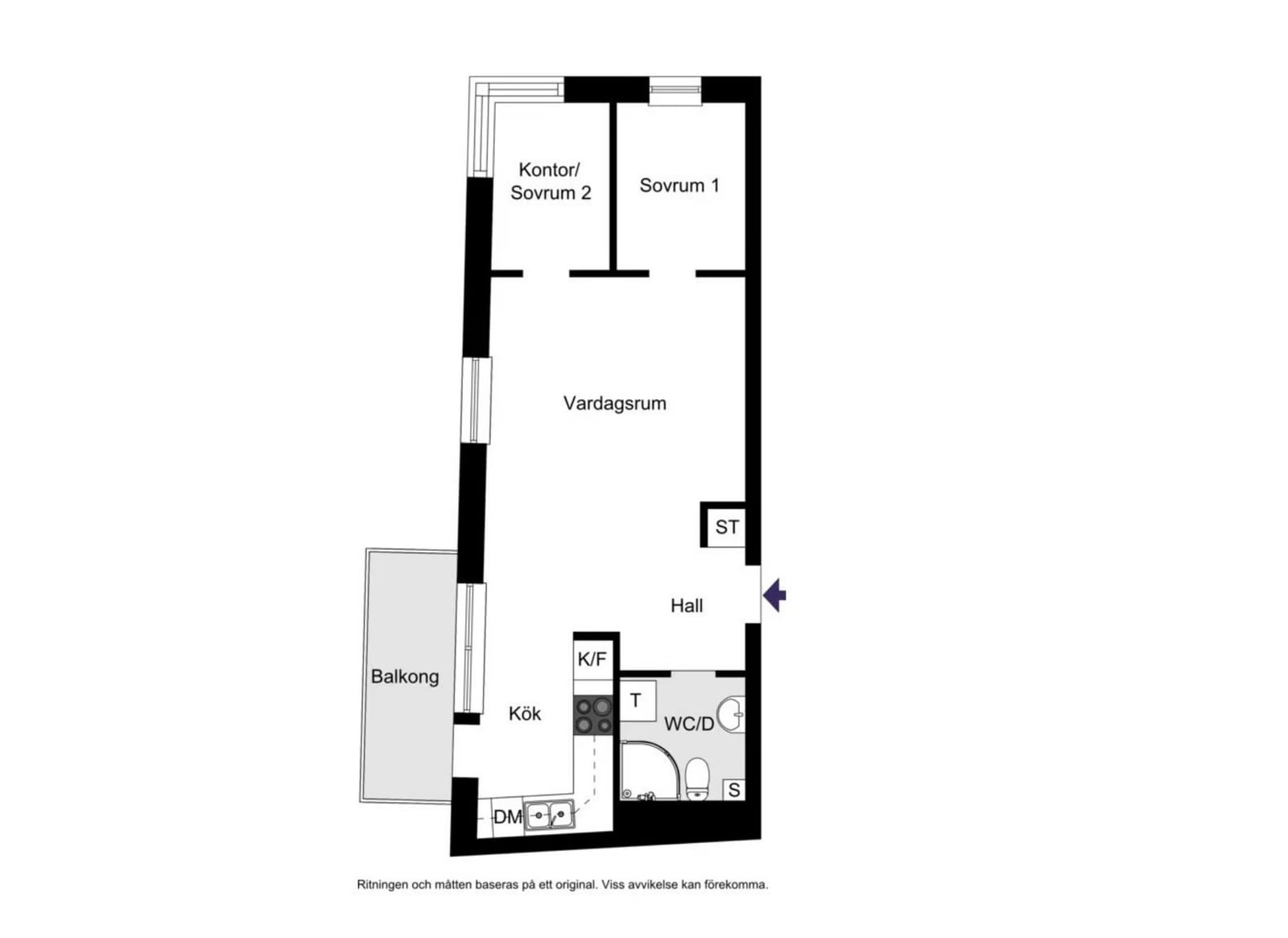 3 rok · 44 m² i Hägersten – bild 23
