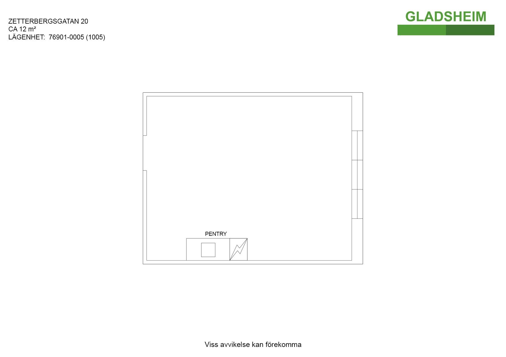 1 rok · 12 m² i Eskilstuna – bild 4