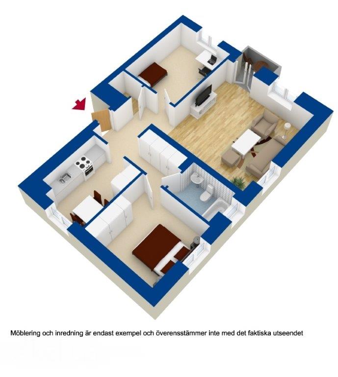 3 rok · 72 m² i Västerås – bild 2