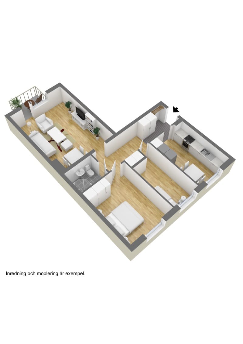 3 rok · 70 m² i Karlstad – bild 4