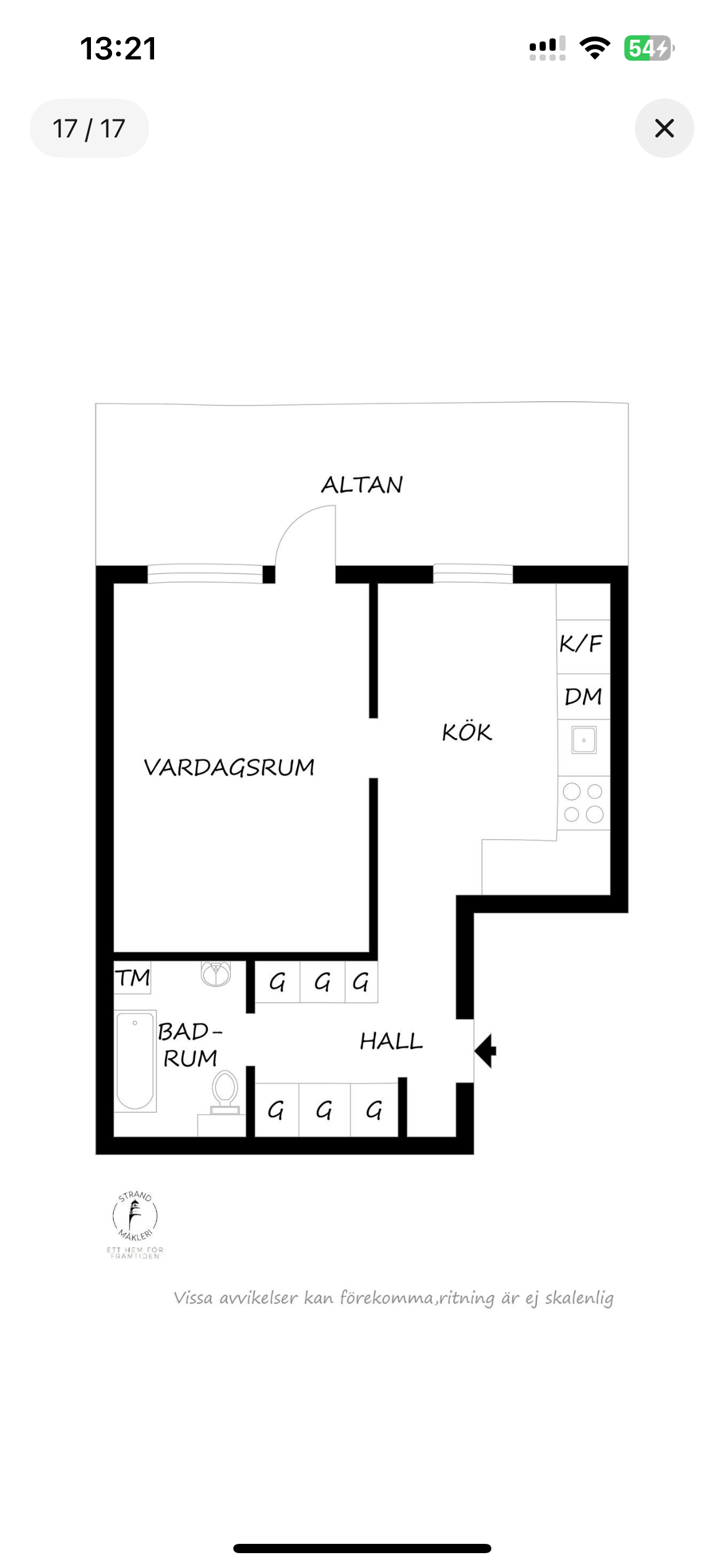 1 rok · 47 m² i Nynäshamn – bild 13