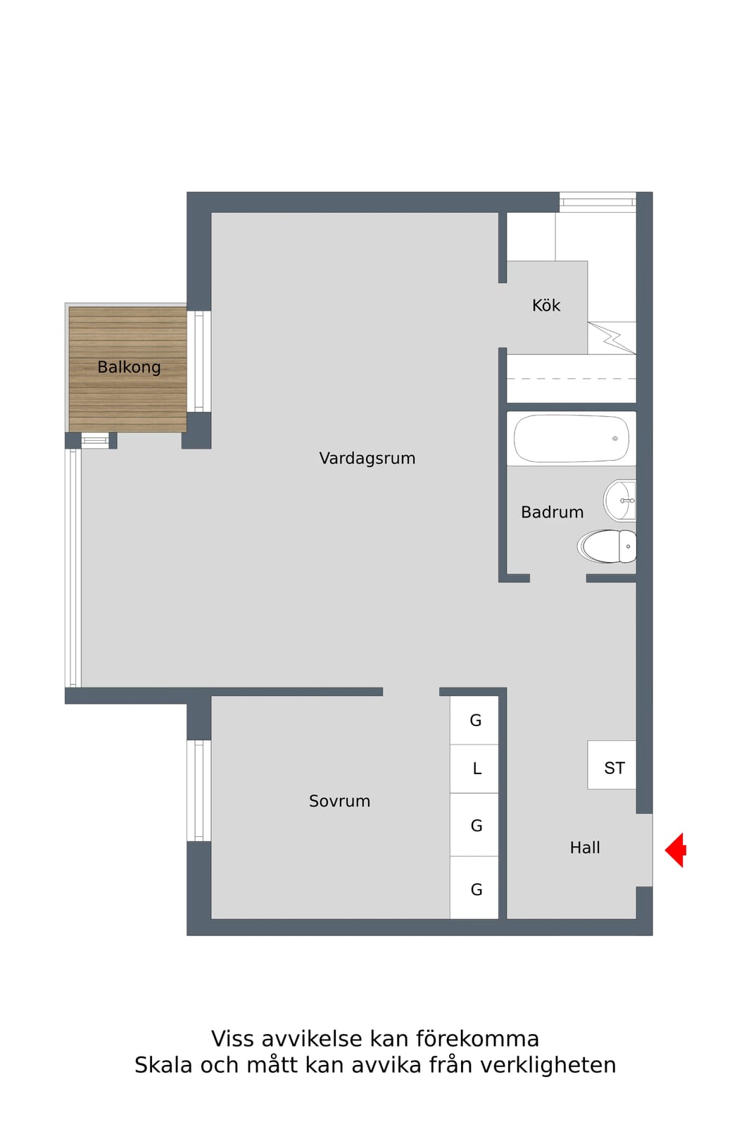 2 rok · 51 m² i Finspång – bild 7