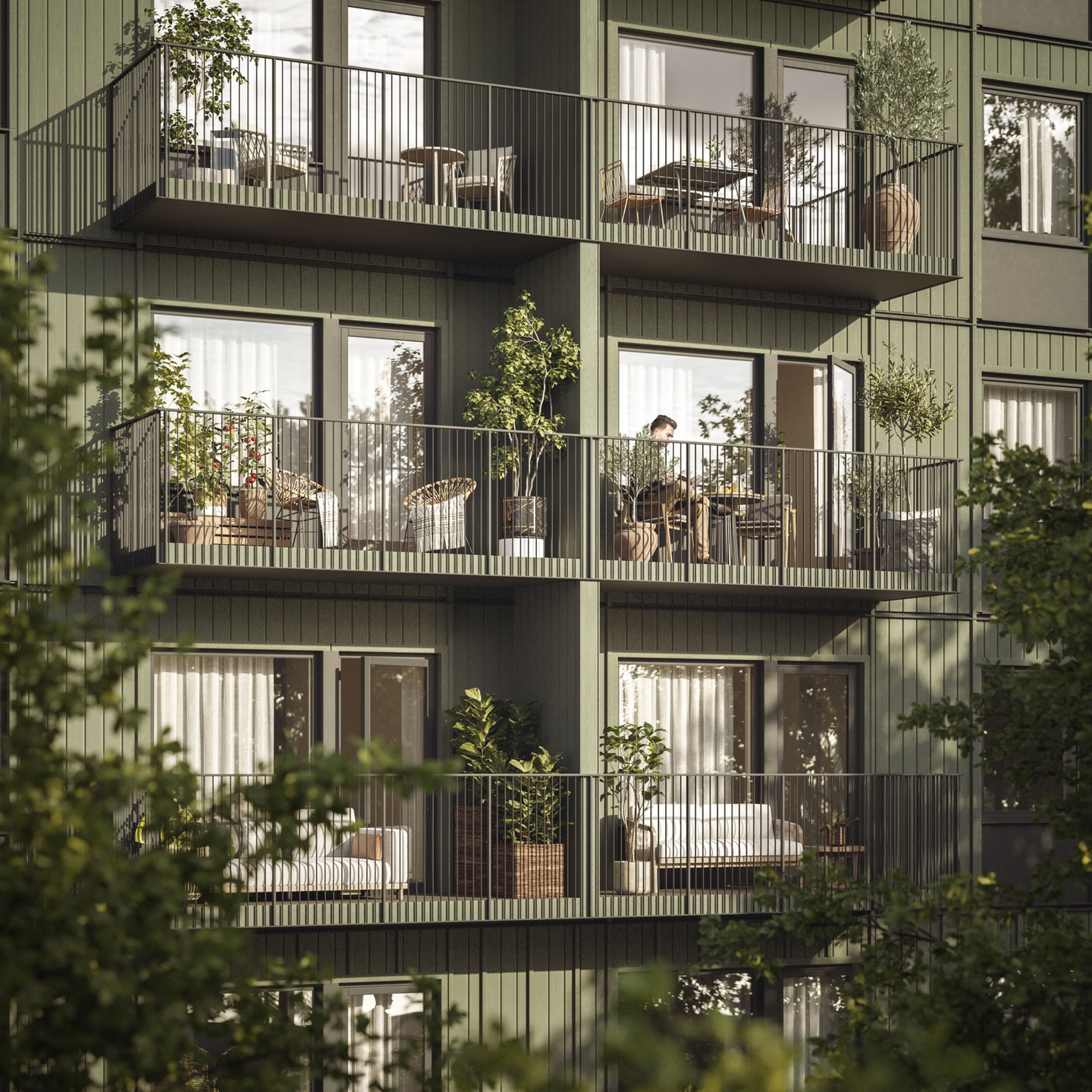 Lägenhet, 1 rooms, 28 sqm, Skogås – bild 17