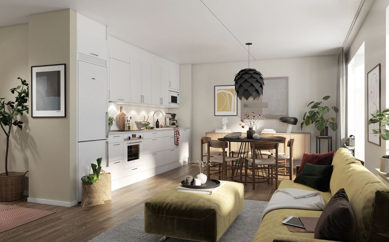 Lägenhet, 2 rooms, 51 sqm, Lund