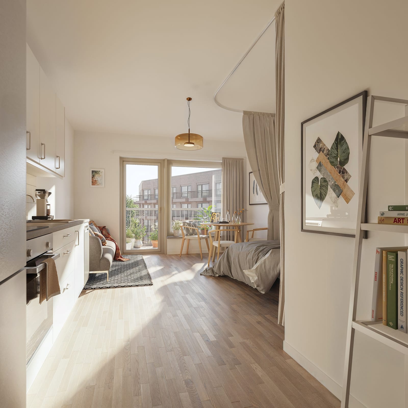 Lägenhet, 2 rooms, 30 sqm, Bandhagen
