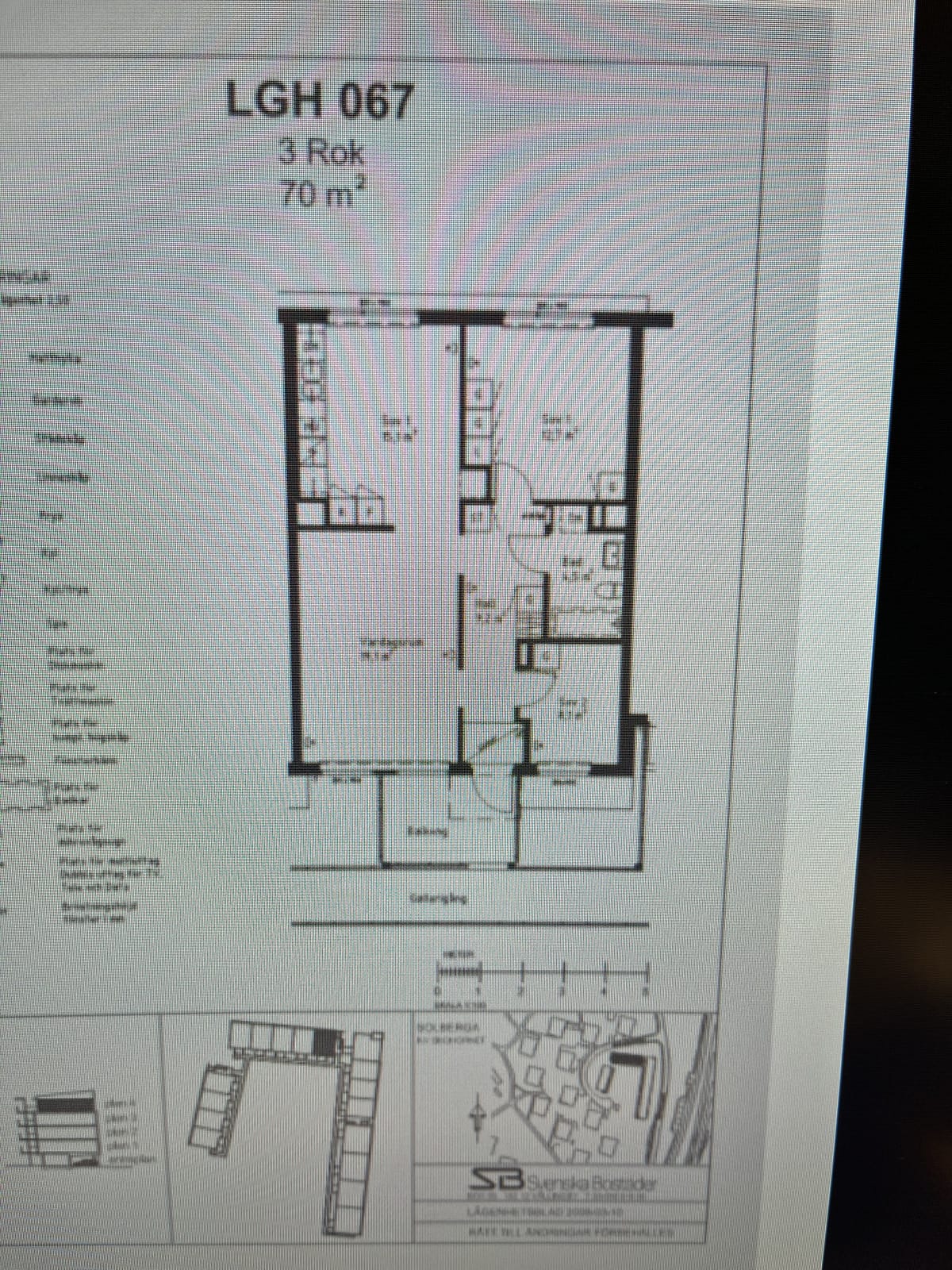 Lägenhet, 3 rooms, 70 sqm, Hägersten