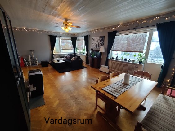 Lägenhet, 3 rooms, 100 sqm, Lövånger
