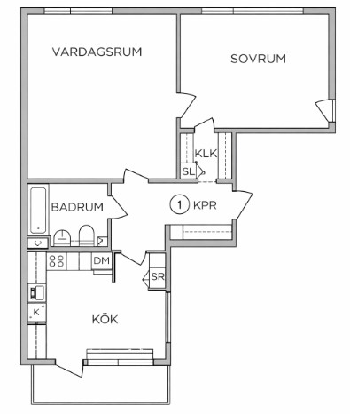 2 rok · 66 m² i Hallsberg – bild 10