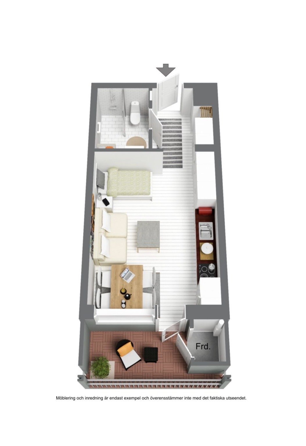 Lägenhet, 1 rooms, 27 sqm, Sollentuna – bild 13
