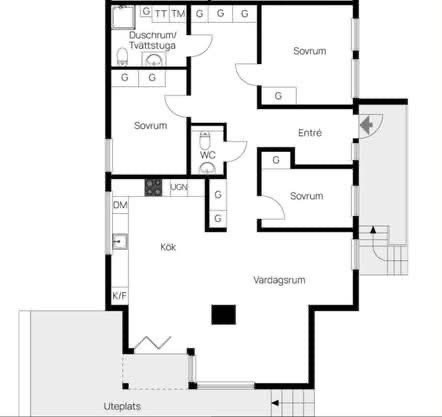 4 rok · 110 m² i Sigtuna – bild 9