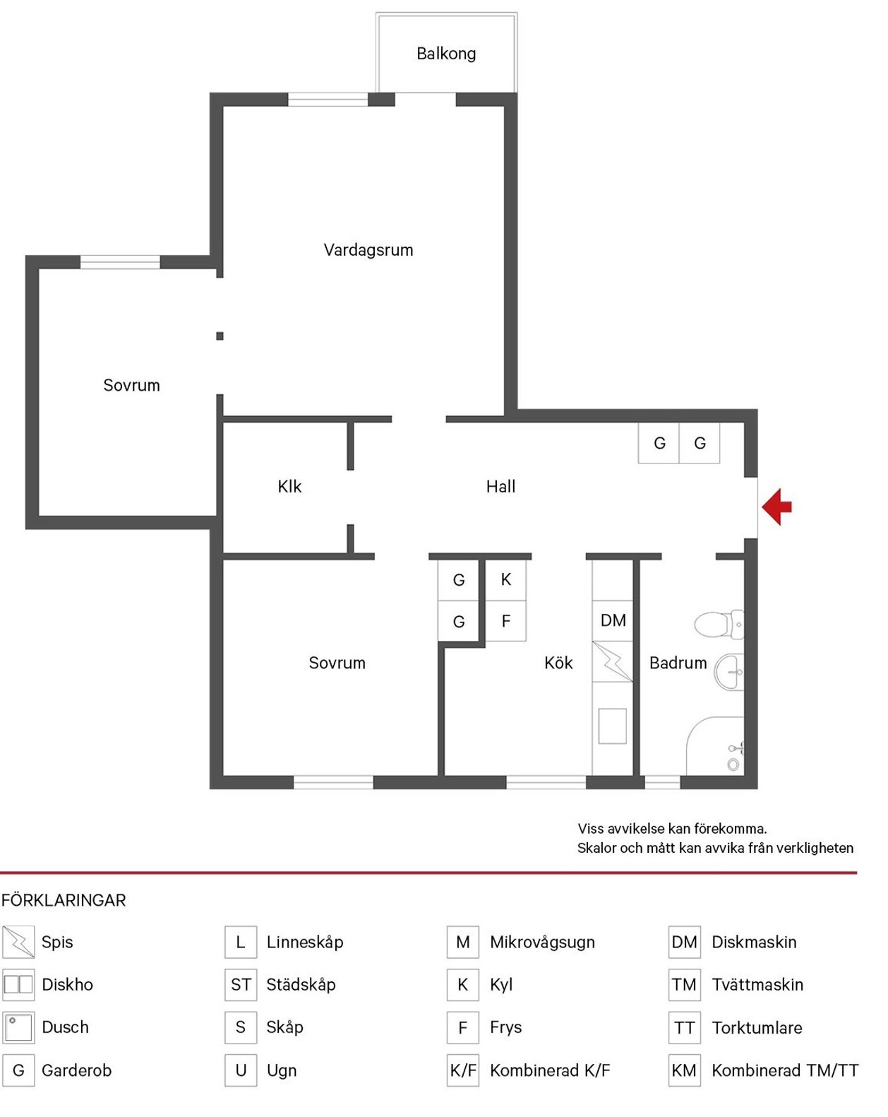 Lägenhet, 3 rooms, 70 sqm, Mariestad – bild 10