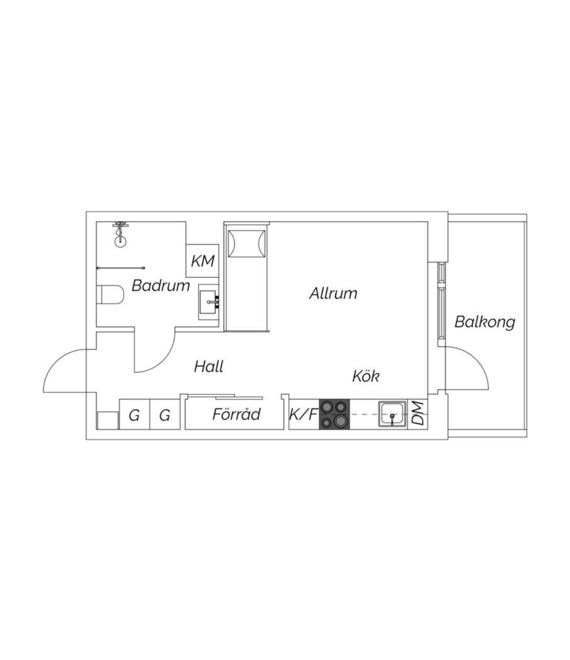 1 rok · 26 m² i Farsta – bild 10