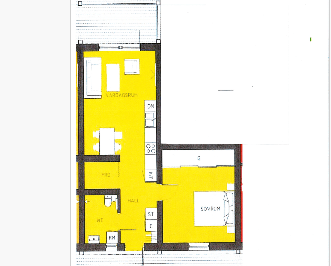 2 rok · 55 m² i Vara – bild 2
