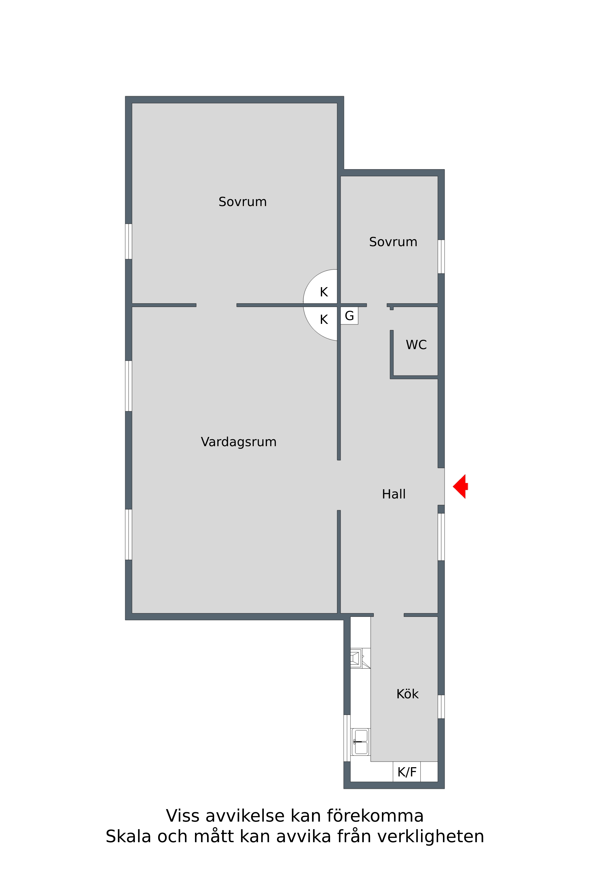 3 rok · 91 m² i Sundsvall – bild 17
