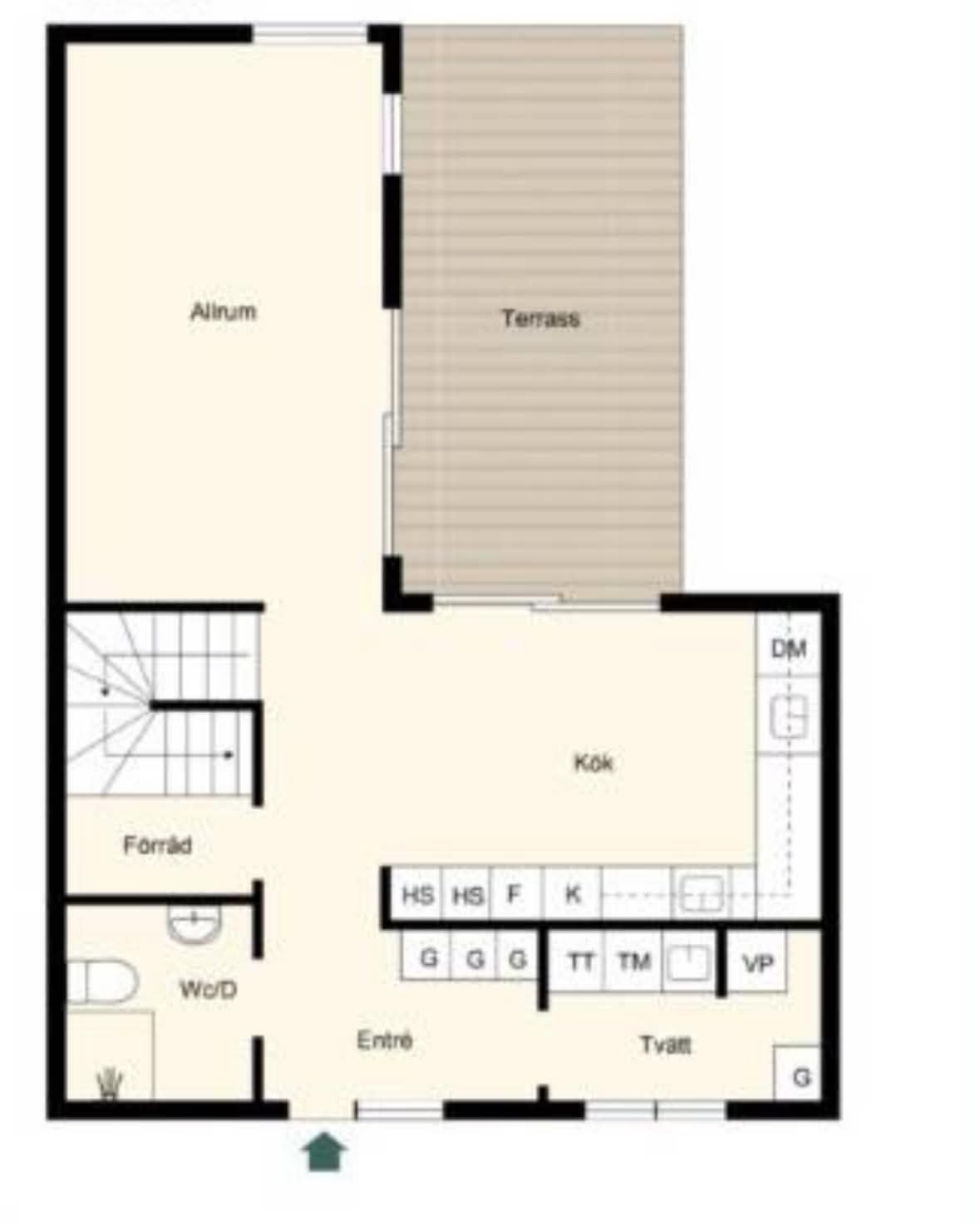 Duplex, 5 rooms, 128 sqm, Kårsta – Kårsta