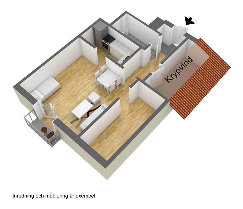1 rok · 30 m² i Borås – bild 6