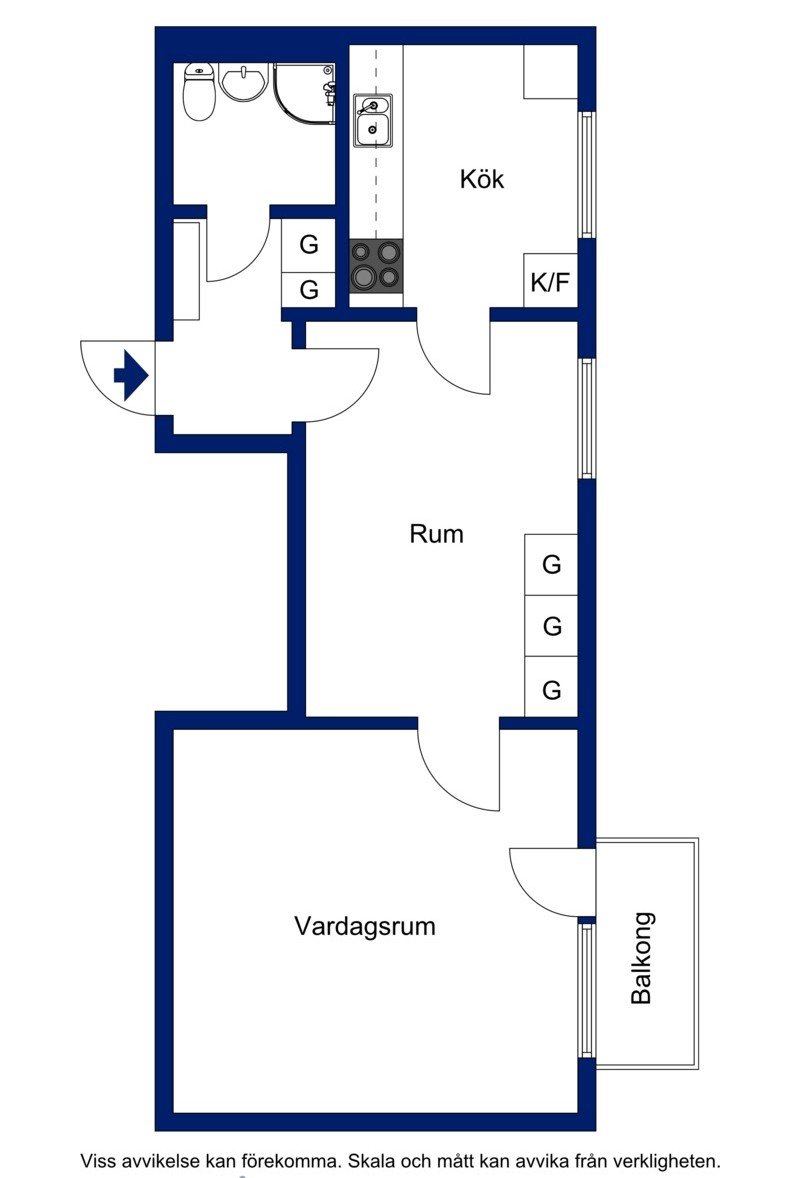 2 rok · 48 m² i Nybro – bild 4