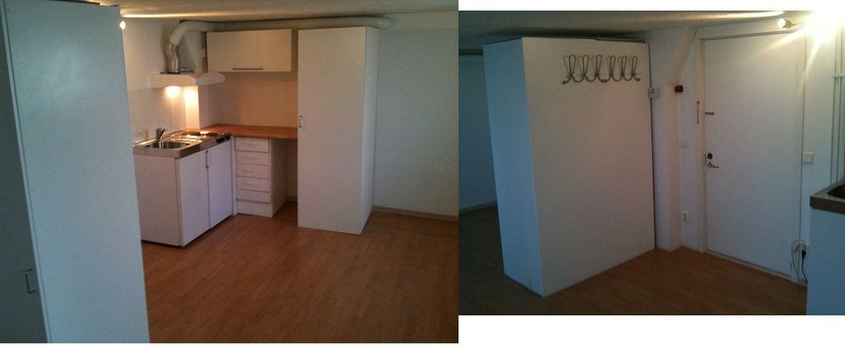 Lägenhet, 1 rooms, 18 sqm, Karlstad