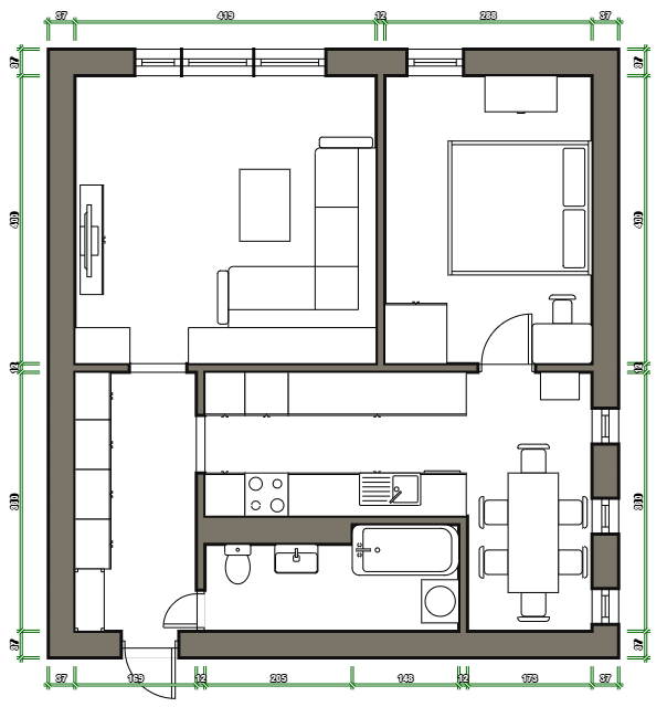 2 rok · 62 m² i Lund – bild 18