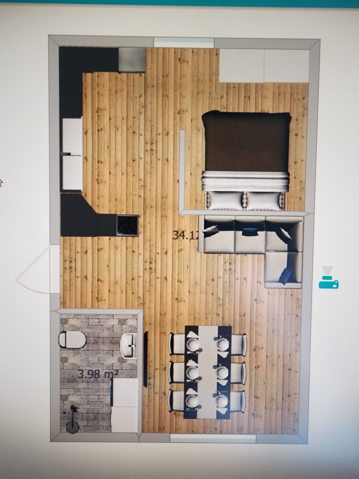 2 rok · 35 m² i Överkalix – Överkalix
