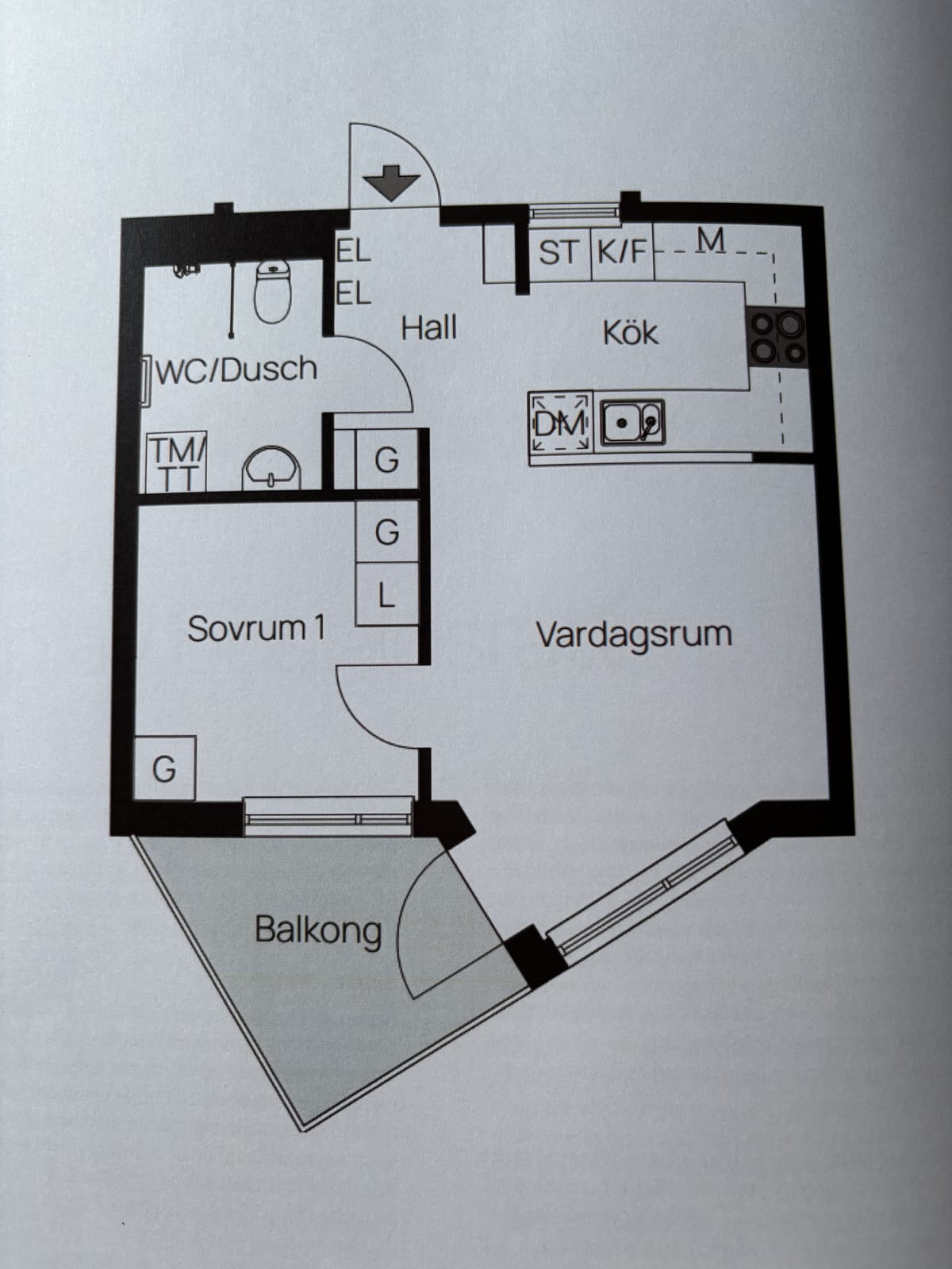 2 rok · 38 m² i Stockholm – bild 2