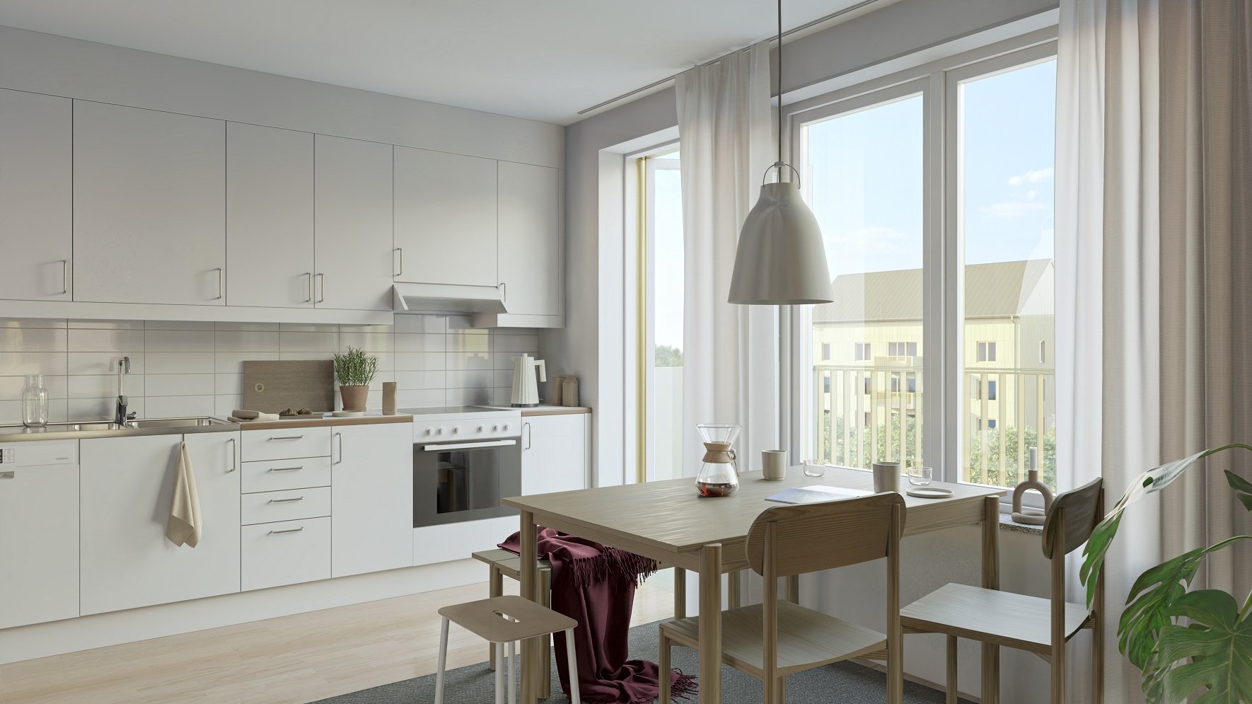 Lägenhet, 2 rooms, 53 sqm, Nyköping