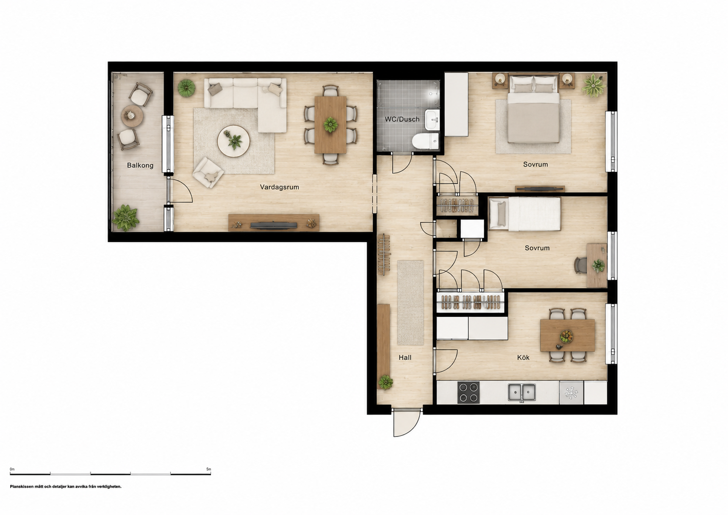 Lägenhet, 3 rooms, 71 sqm, Ramnäs – bild 12