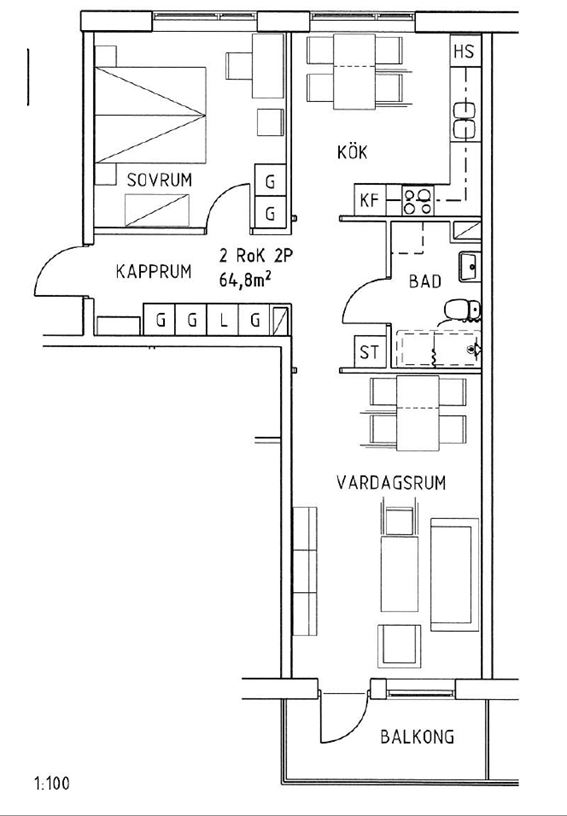 2 rok · 64 m² i Östersund – bild 7
