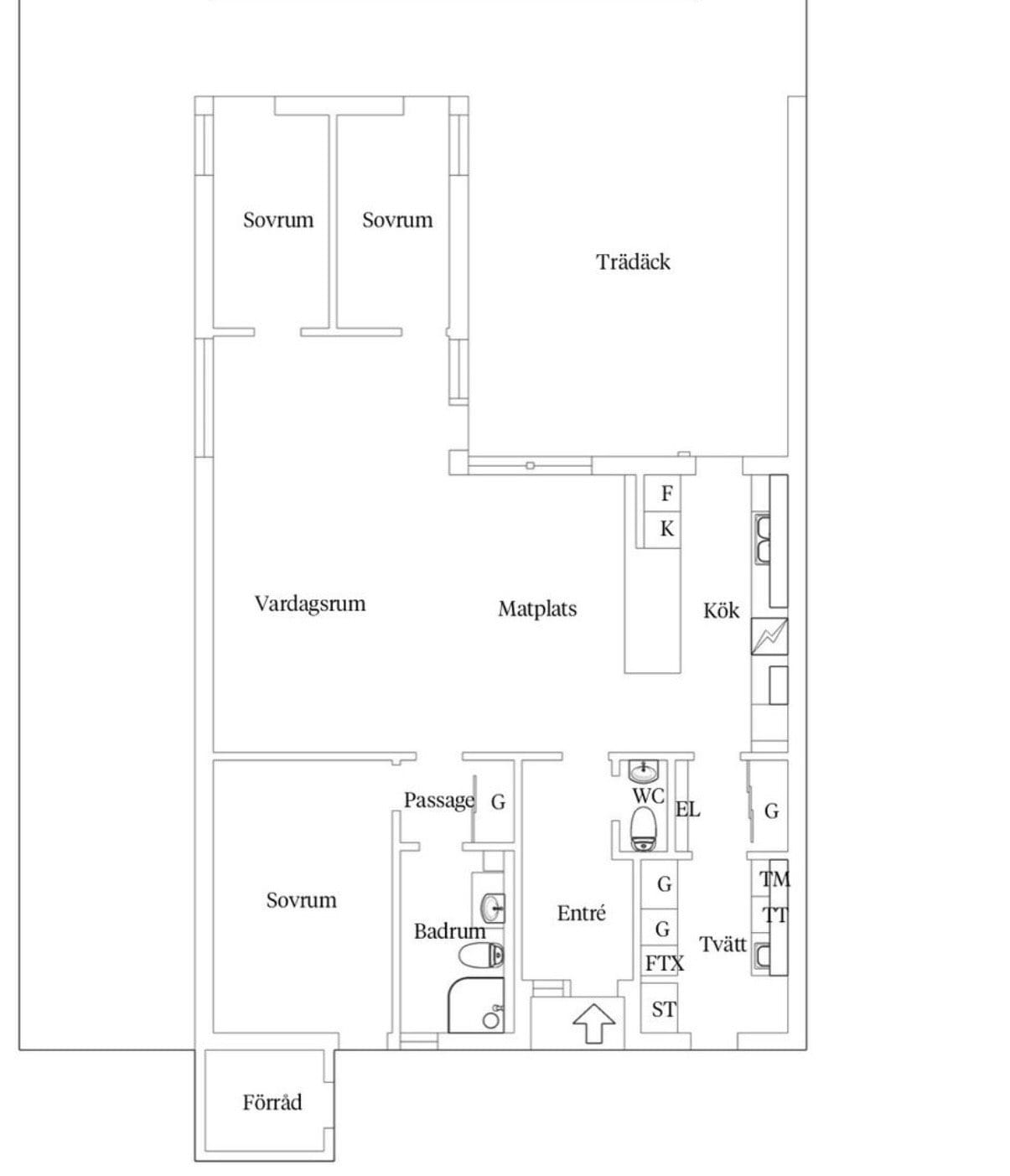 4 rok · 112 m² i Malmö
