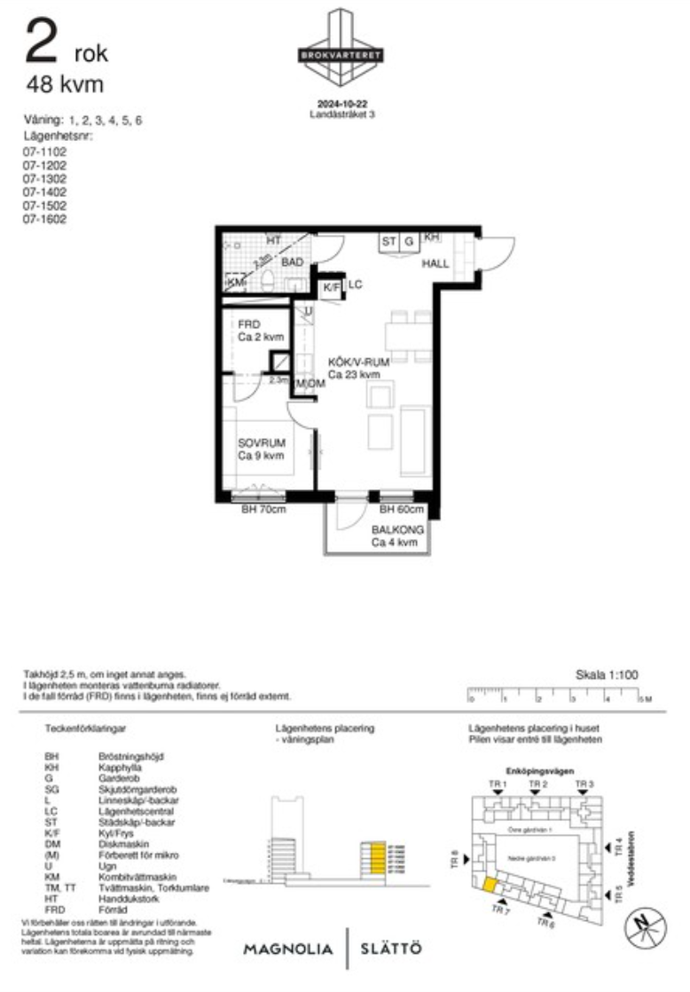 Lägenhet, 2 rooms, 48 sqm, Stockholm – bild 14