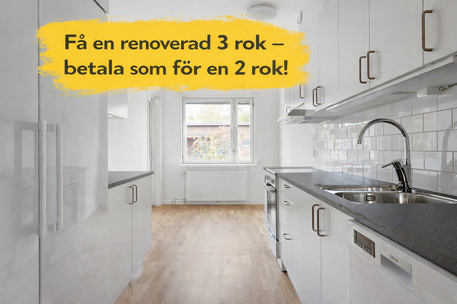 Lägenhet, 3 rooms, 80 sqm, Finspång – Finspång