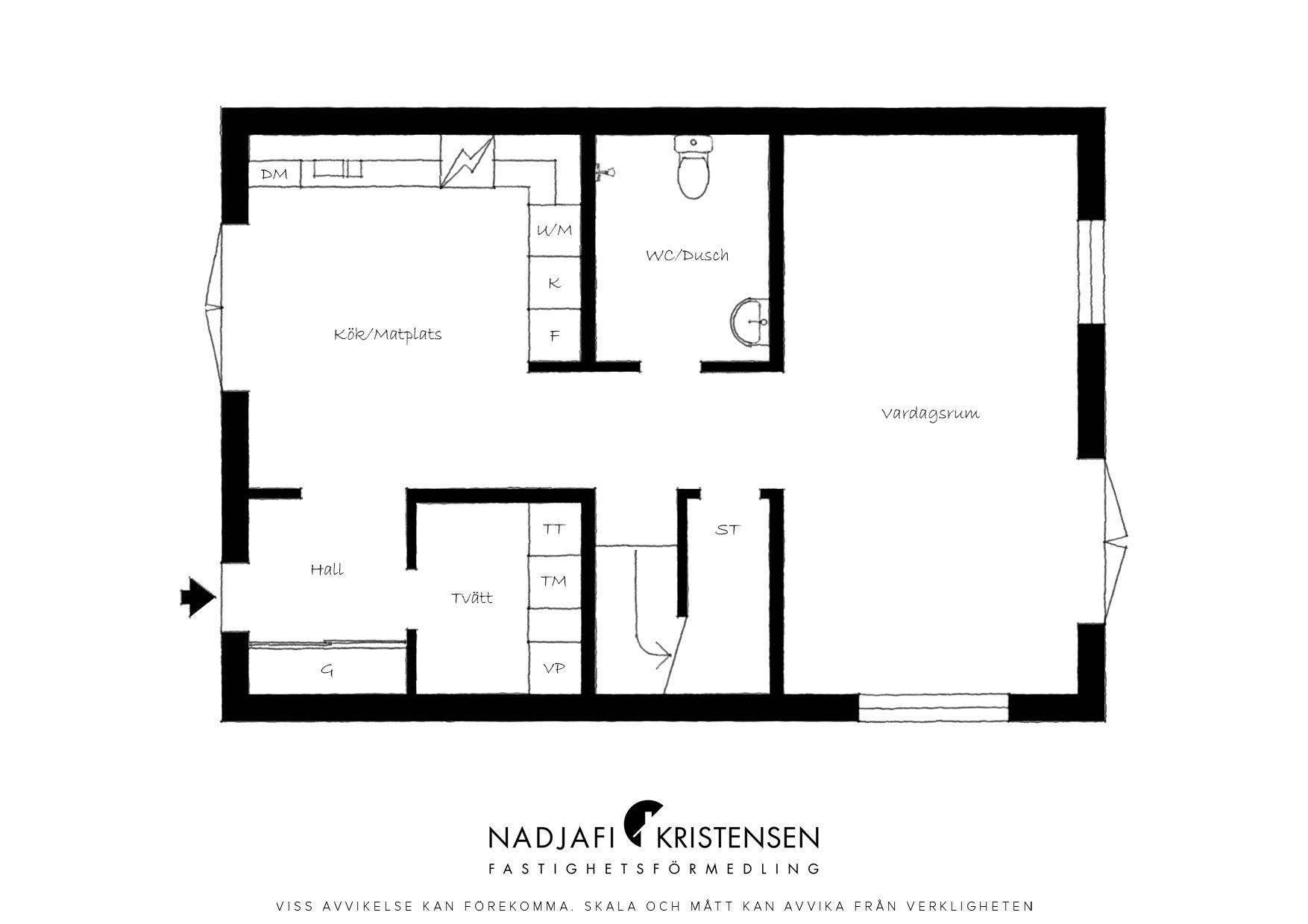 Radhus, 5 rooms, 121 sqm, Munka-ljungby – bild 2