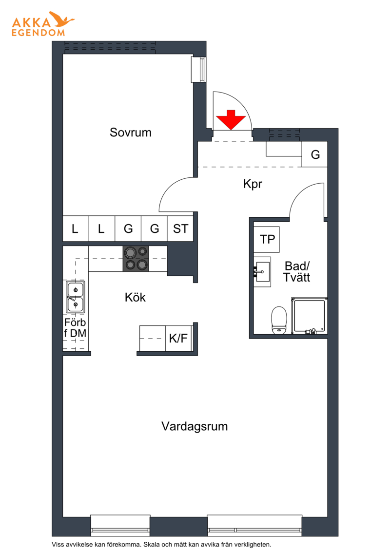 Lägenhet, 2 rooms, 60 sqm, Eslöv – bild 11
