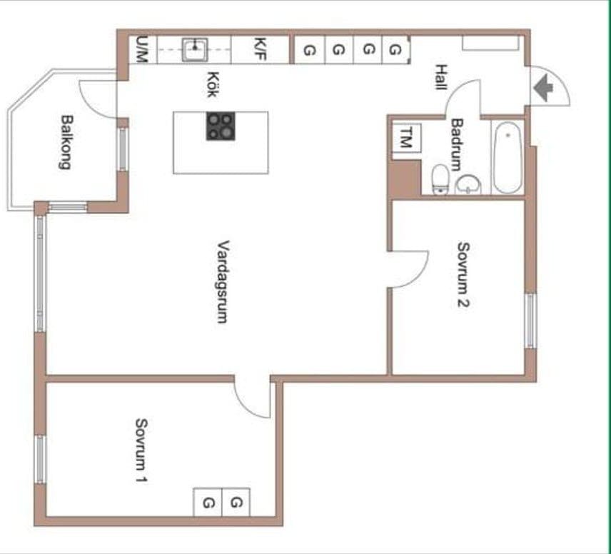 3 rok · 82 m² i Sundbyberg – bild 6
