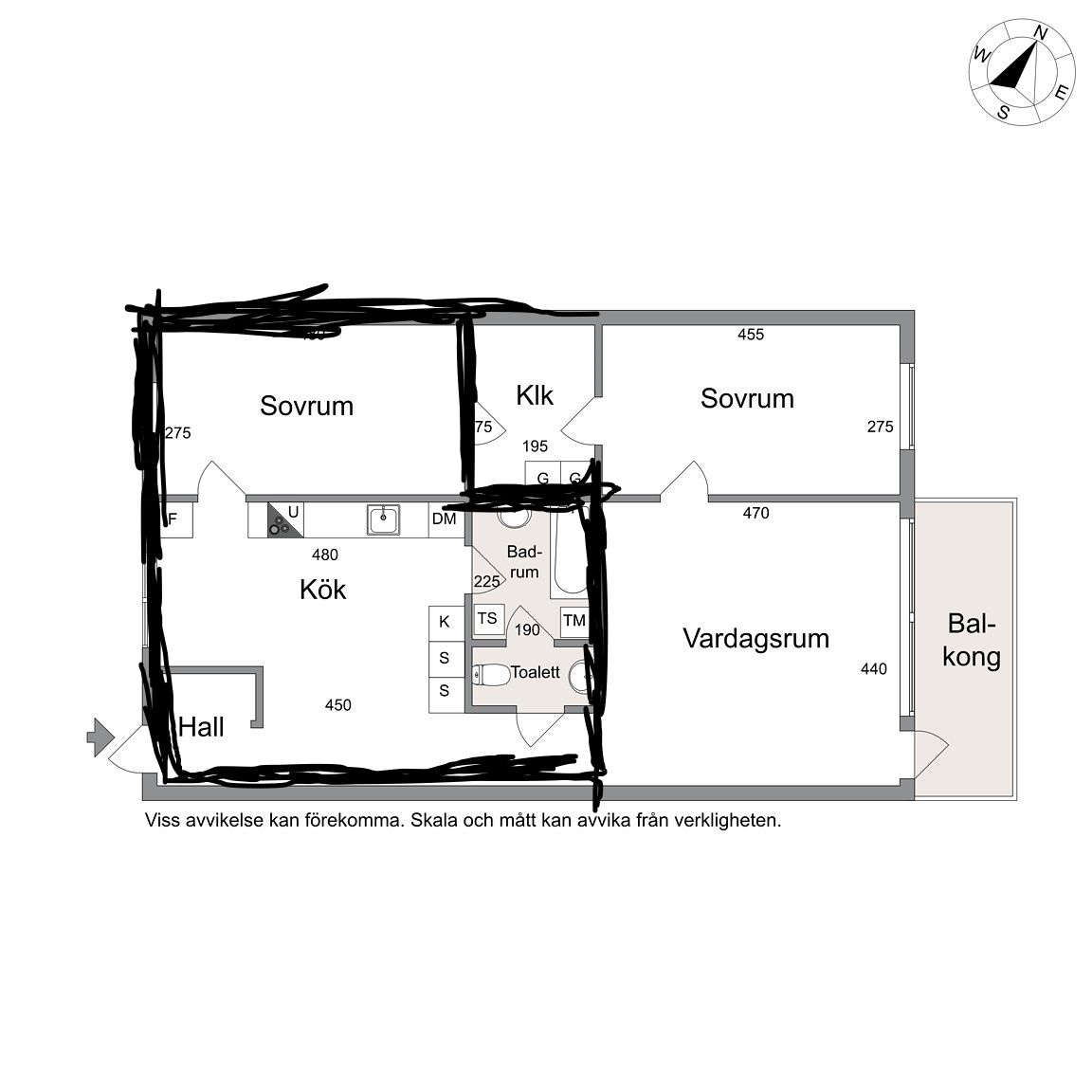 Lägenhet, 1 rooms, 15 sqm, Sävedalen – bild 8