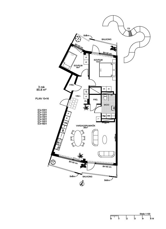 3 rok · 86 m² i Nynäshamn – bild 6