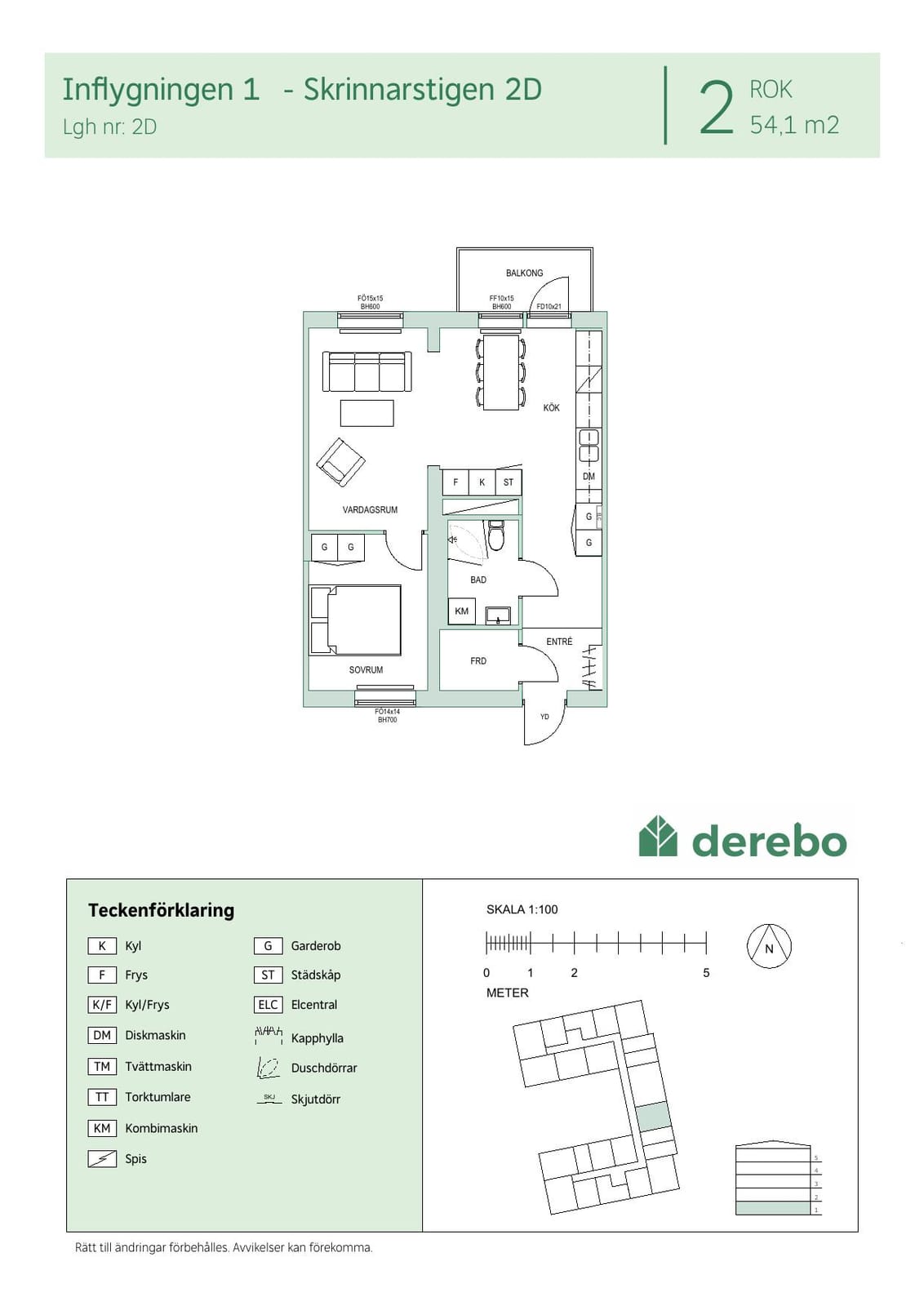 2 rok · 54 m² i Tullinge – bild 24